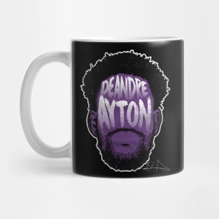 Deandre Ayton Phoenix Player Silhouette Mug